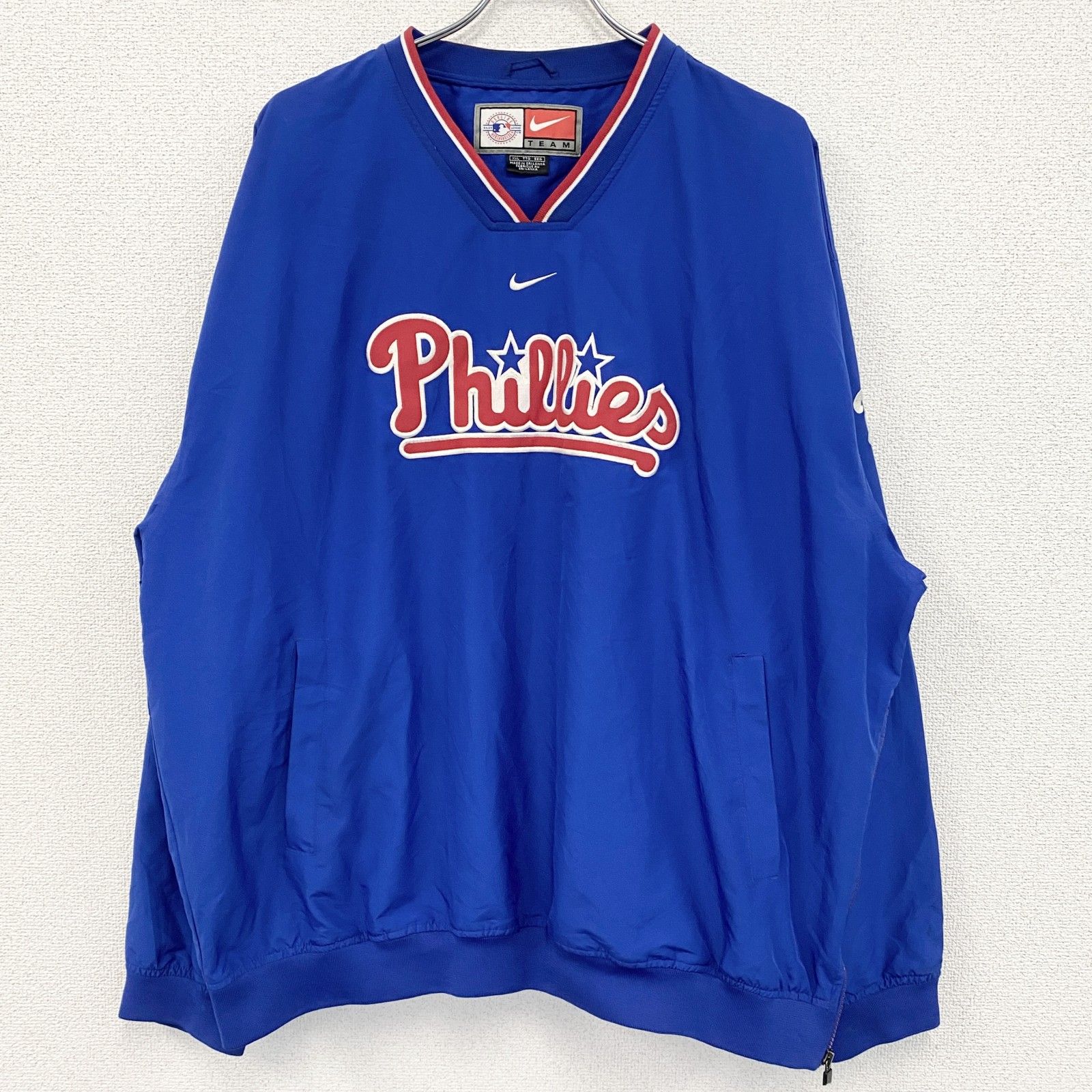 古着 used 90s NIKE ナイキ フィリーズ プルオーバーナイロン