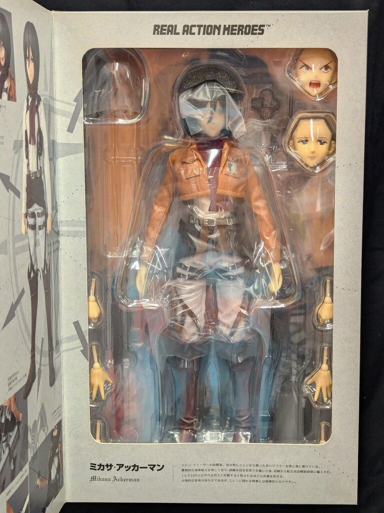 メディコム・トイ REAL ACTION HEROES 進撃の巨人 ミカサ