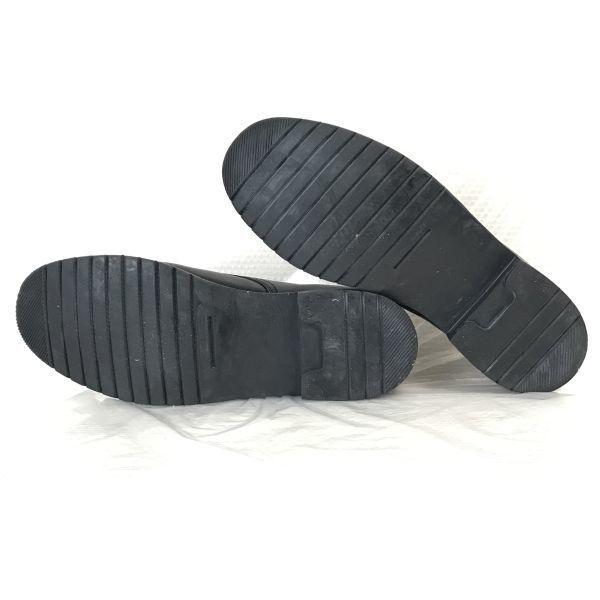  オランダ老舗 VAN LIER ヴァンライアー 本革 サービスシューズ プレーントゥ 28 0 M 黒 BLACK ビジネス dress shoes B 60 ドレス ビジネスシューズ ブーツ 革靴