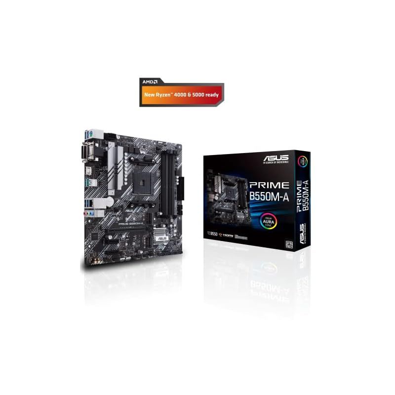 ASUS AMD B550 搭載 AM4 対応 マザーボード PRIME B550M-K Mi