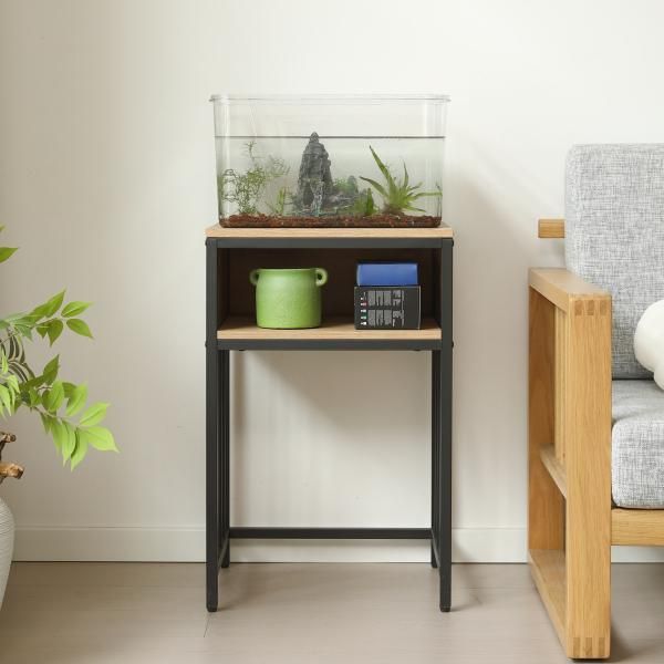 水槽台 水槽スタンド 耐荷重100kg 収納棚 二段 幅45cm スチール 頑丈 Amazon.co.jp: 水槽台 水槽スタンド 幅45cm 60cm 2段 収納棚