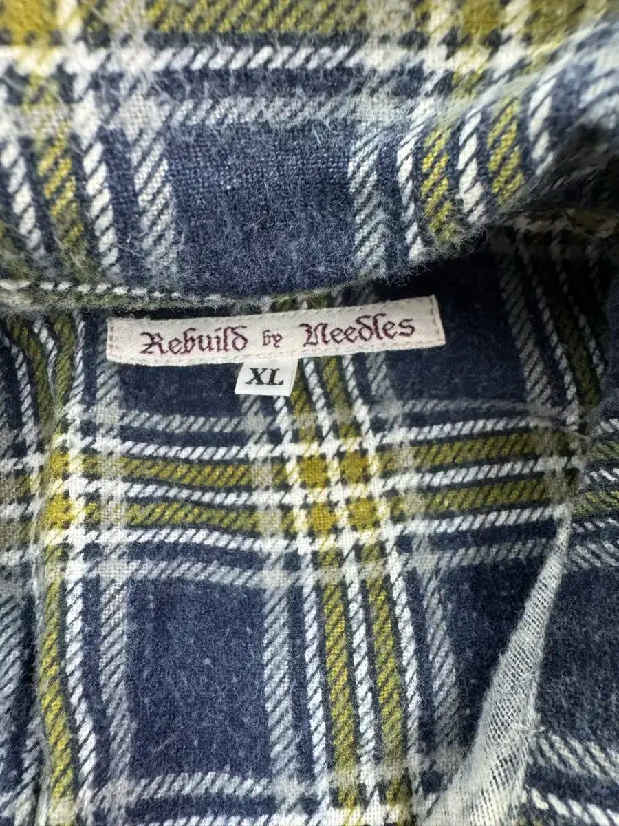 リビルドバイニードルズ パッチワーク シャツ XL KARIMZIABAT_FR