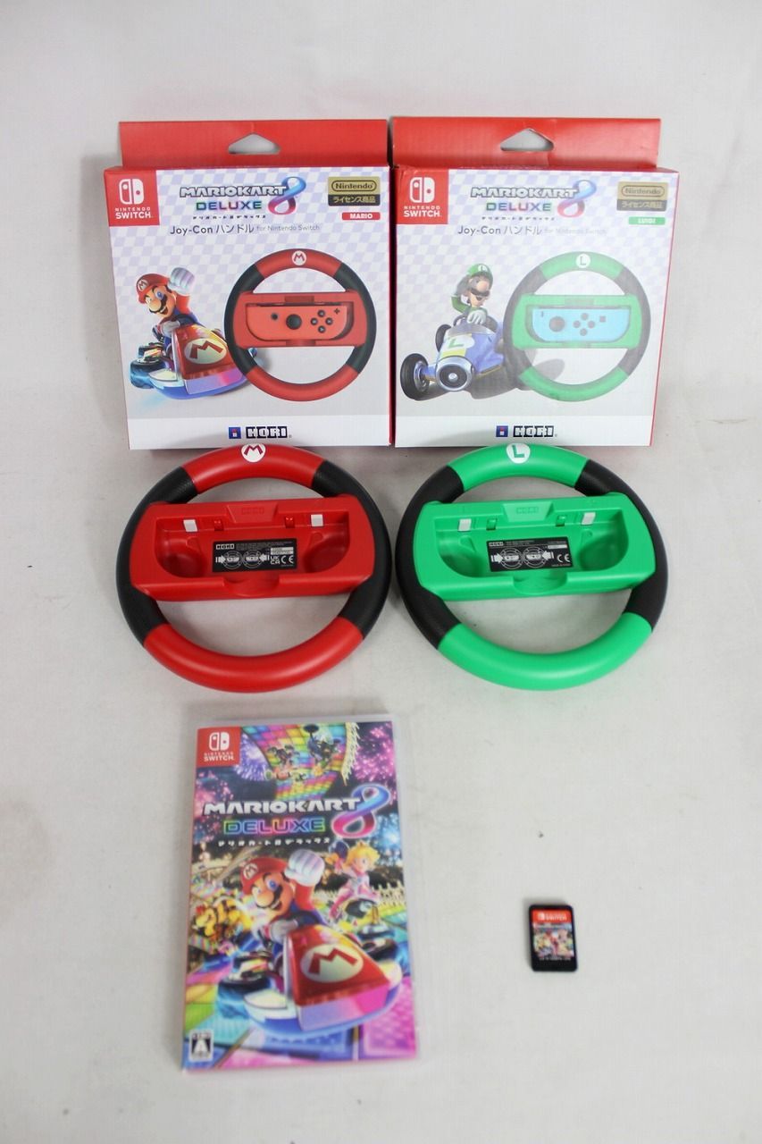 マリオカート8 デラックス ハンドル2個付き Switch バッテリー強化版