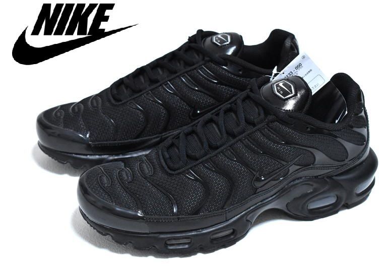 新品 NIKE AIR MAX PLUS【TRIPLE BLACK】27cm 604133-050 エアマックス プラス トリプルブラック