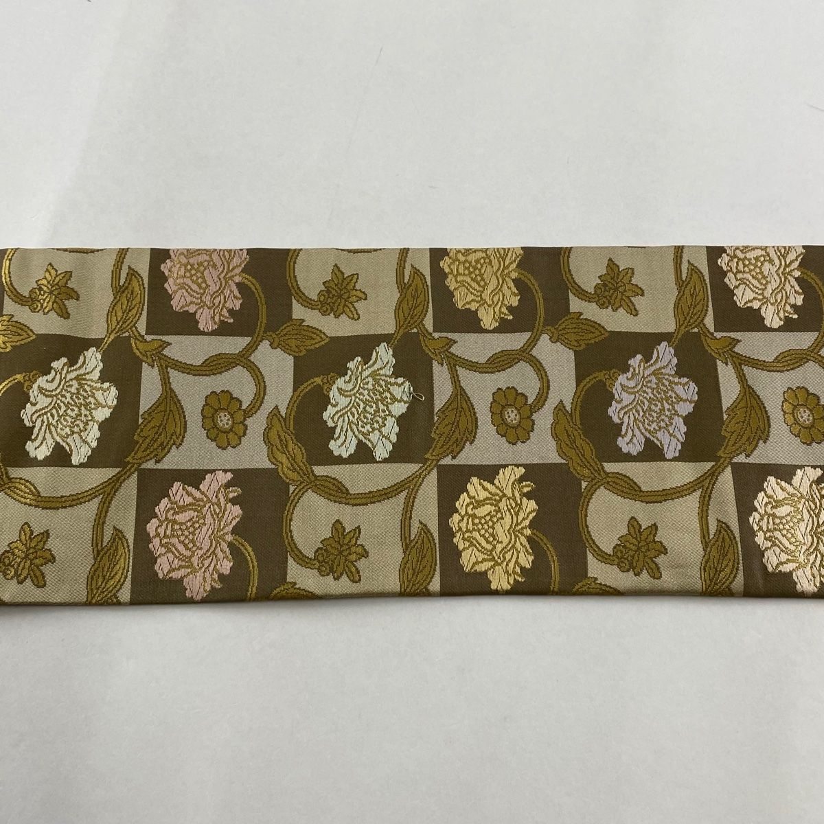 箔屋清兵衛西陣織吉祥文 袋帯 花柄