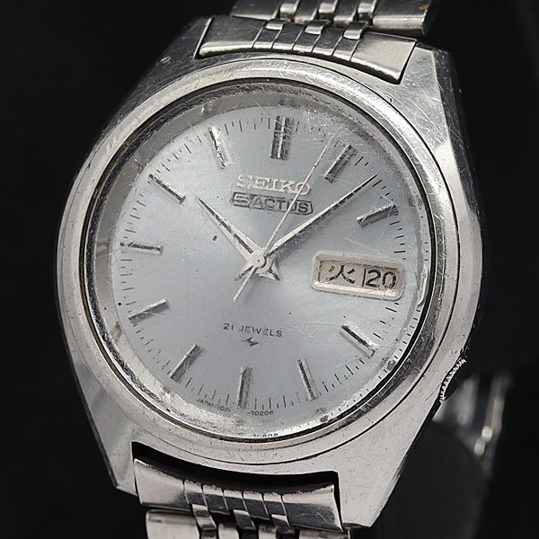 希少 良品 稼働品 SEIKO セイコー2206 17石 シルバー 自動巻き - 時計