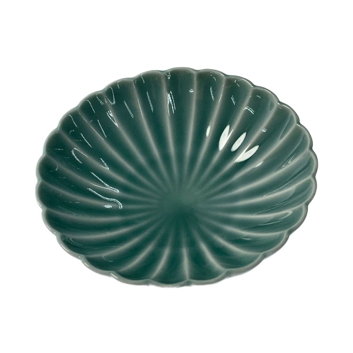 FUKAGAWA SEIJI co.,ltd 深川製磁 深川製磁《 青磁 菊割小付揃