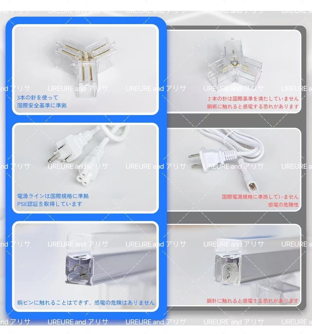 ガレージライト カラフルLED 洗車室 天井用 110V ハニカムライト ガレージライト カラフルLED 洗車室 天井用 110V ハニカムライト