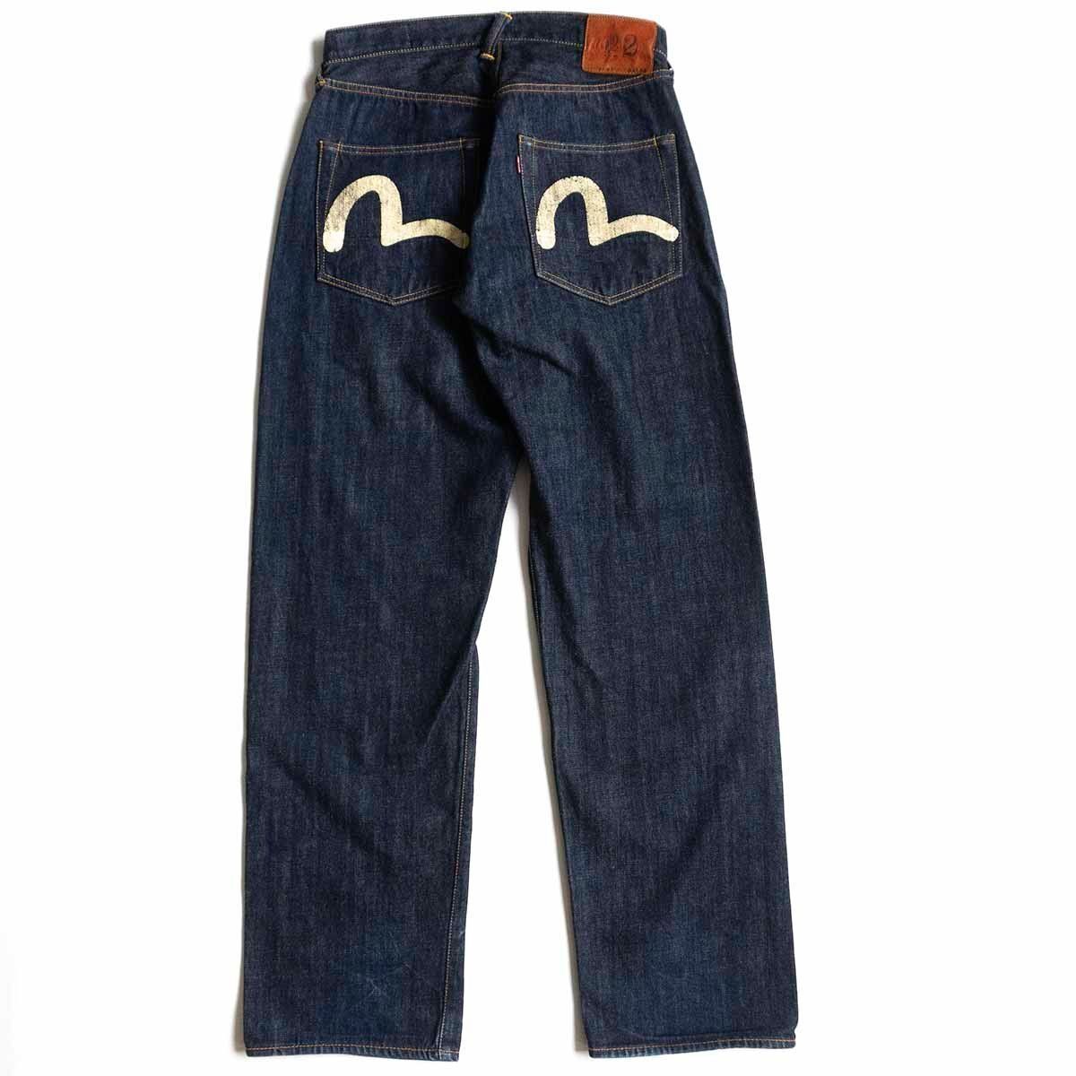 美品/濃紺】EVISU LOT2001 デニムパンツ エビス ジーンズ カモメ