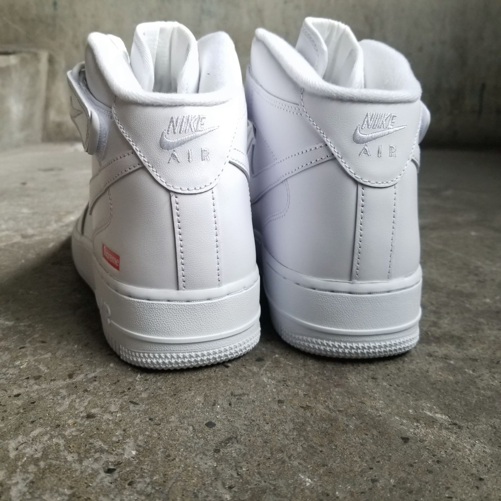 Supreme Nike Air Force 1 ホワイト NIKE ナイキ エアフォース 1 ミッド シュプリーム AIR FORCE MID