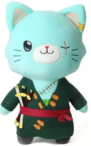 【】ぬいぐるみ ロロノア・ゾロ withCAT アイマスク付きぬいぐるみ BIGサイズ 「ワンピース」