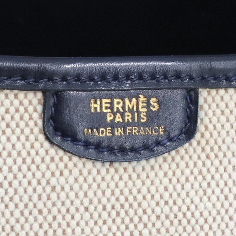 HERMES エルメス ダッフル トワルアッシュ ナチュラル - ショルダーバッグ