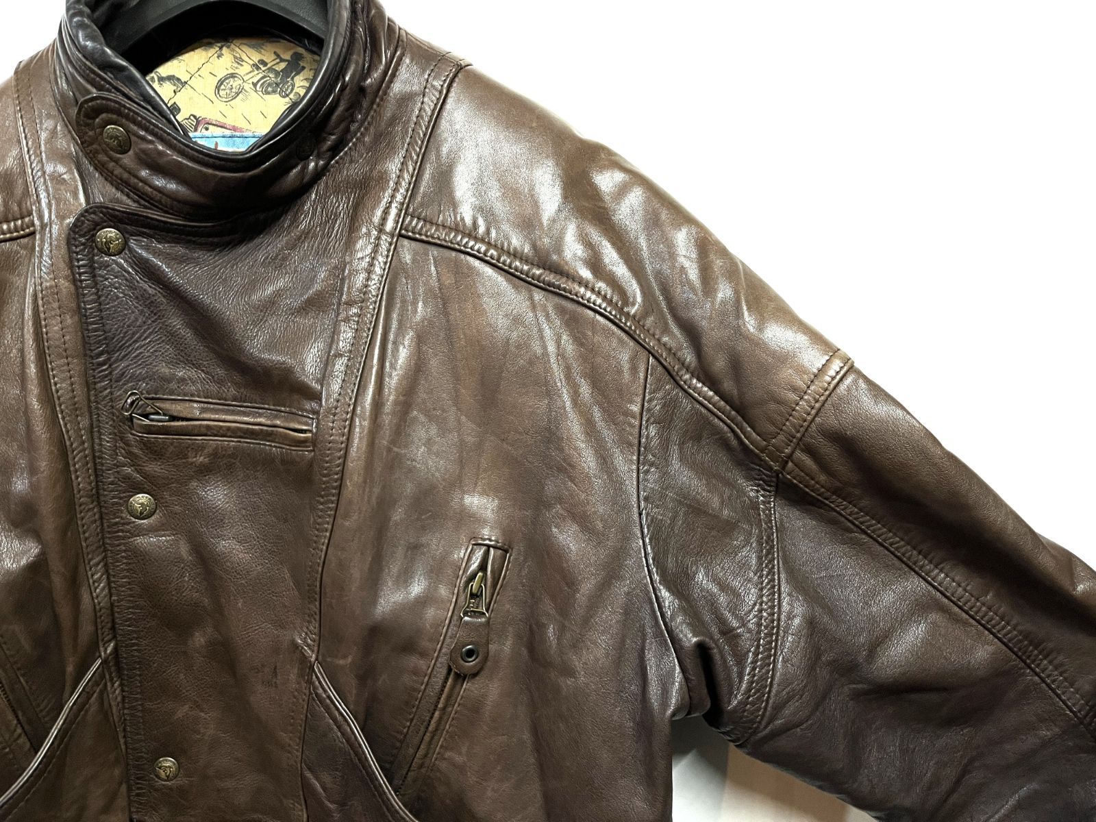 レザーフライトジャケット