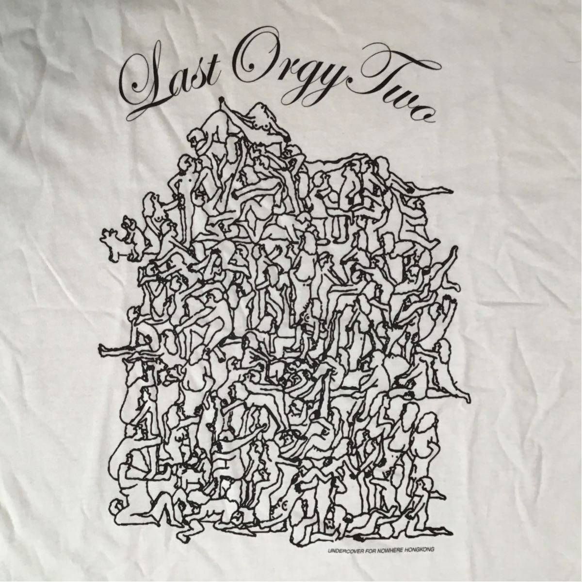 ★香港限定★ last orgy 2 Tシャツ Mサイズ a bathing ape Hong Kong undercover nowhere  藤原ヒロシ nigo jonio エイプ ベイプ 裏原宿