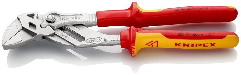 クニペックス KNIPEX 絶縁プライヤーレンチ 8606-250SB