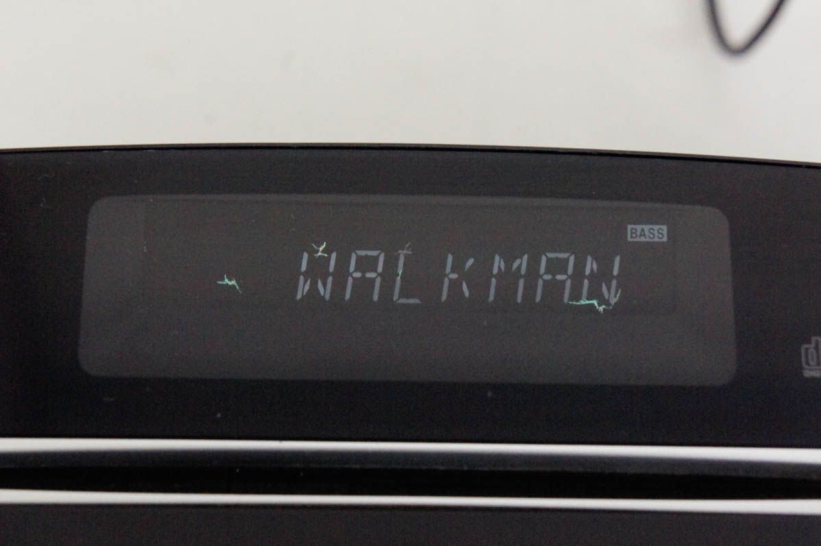 ウォークマン用ドックコンポ CD