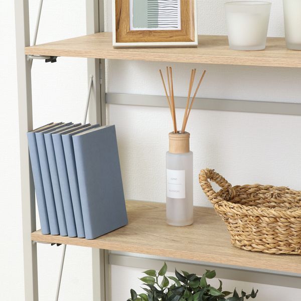 折りたたみシェルフ アロン4段 NA ナチュラル 組立品 代引不可 MARWIL-DEMENAGEMENTS_CH