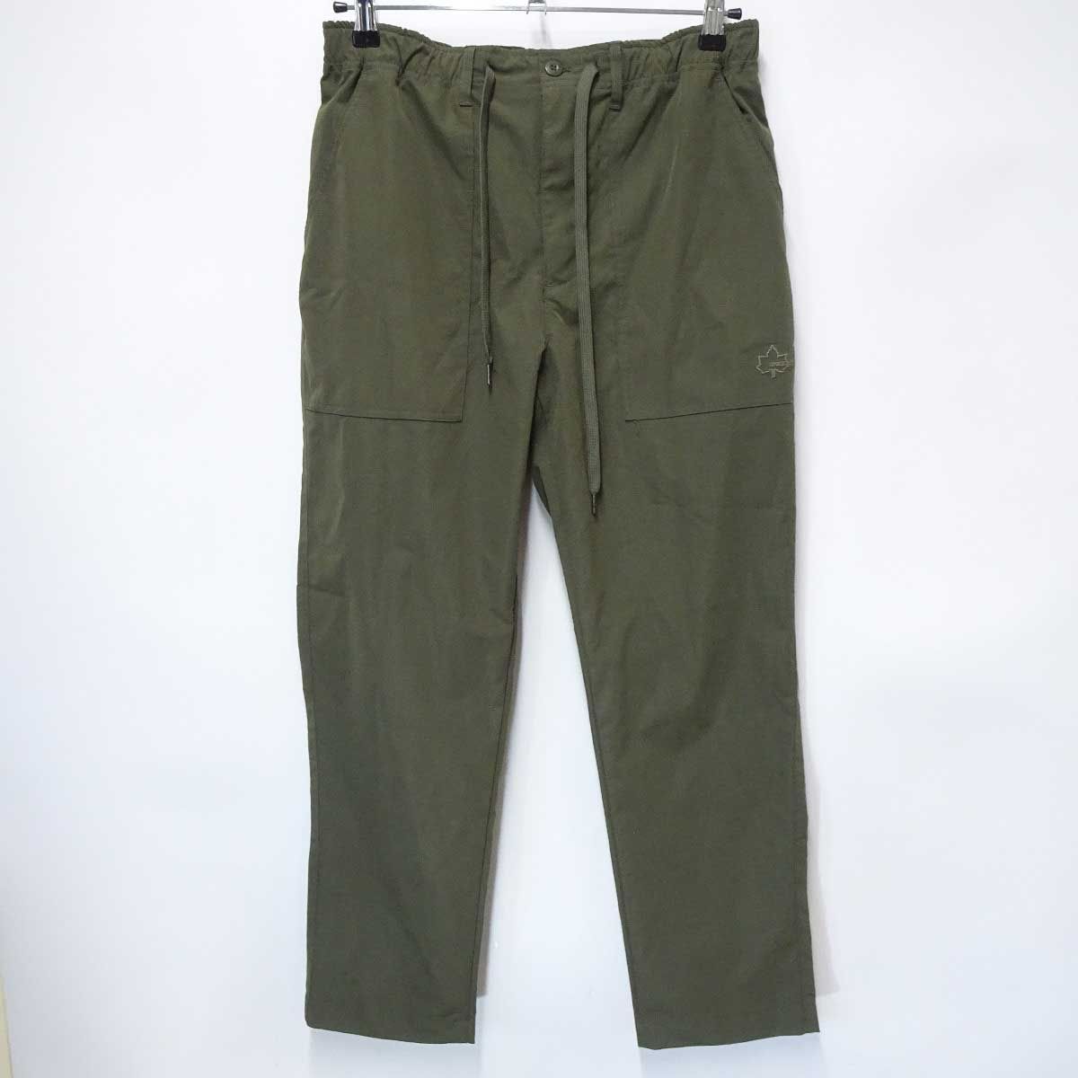 ロゴス SOLOTEX ベイカーパンツ ボトムス M カーキ TS-22762 メンズ LOGOS