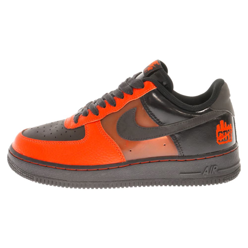 NIKE (ナイキ) AIR FORCE1 LOW SHIBUYA HALLOWEEN CT1251-006 エアフォース1 渋谷ハロウィン ローカットスニーカー US8/26.0cm ブラック/オレンジ