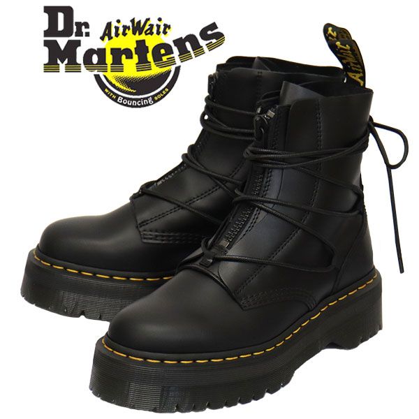 Dr.Martens (ドクターマーチン) 27662001 Jarrick ジャリック II センタージップ レザーブーツ BLACK Dr.Martens UK8-約27.0cm