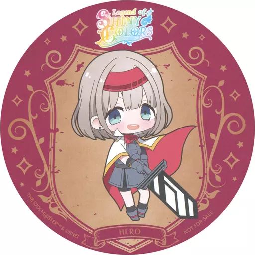 シャニマス 芹沢あさひ 缶バッジ コースター 中古】コースター 芹沢あさひ ランダムコースター 「アイドル