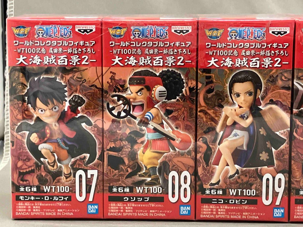 全6種セット]ワｰルドコレクタブル WT100記念 尾田栄一郎描き