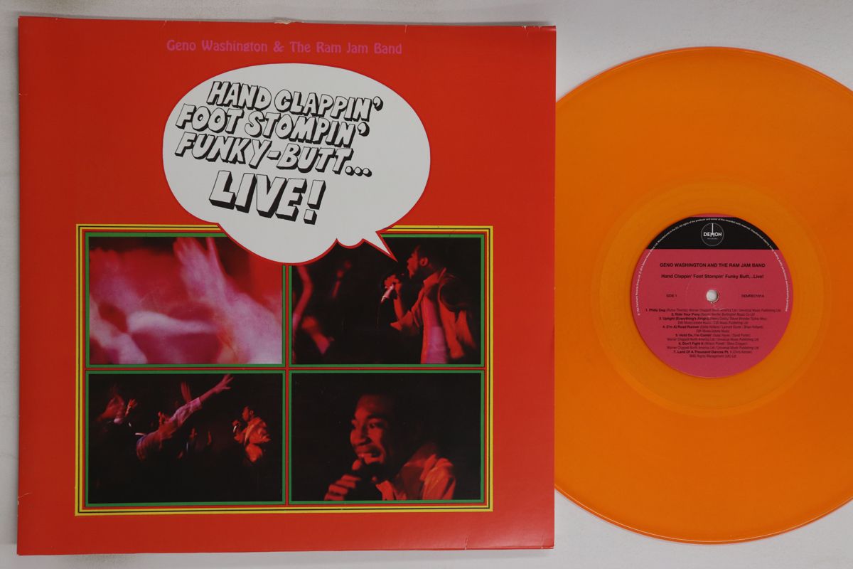 英LP Geno Washington, Ram Jam Band Hand Clappin Foot Stompin