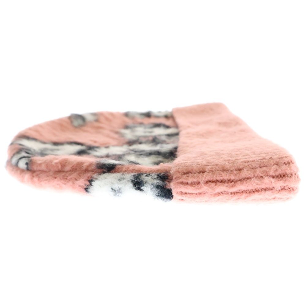 CELINE ニット帽 セリーヌ わんちゃん エイミードリアン コラボ 犬柄 CELINE (セリーヌ) Knit Beanie エイミードリアン 犬柄 ニットビーニー