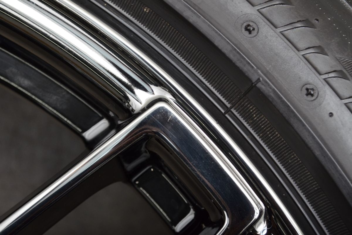 お試し バリ溝品 Weds DELMORE LC.S 20in 8.5J 25 ブリヂストン トランザ TURANZA T005 245 45R20 センサー付き レクサス LS500 LS500h