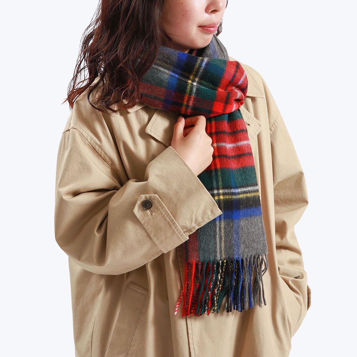 LOEWE マルチカラー リブマフラー multicolor archive 中古・古着通販】LOEWE (ロエベ) マフラー マルチカラー