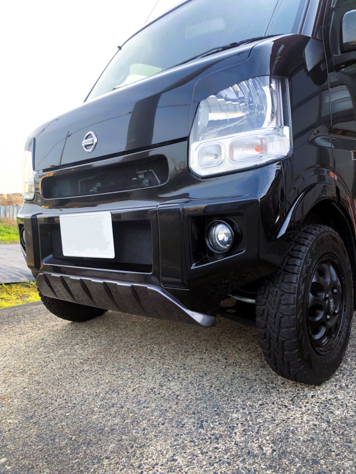 DA17 エブリィ/クリッパー　ジムニータイプエアロ　フロントバンパー DA17 エブリィ・クリッパー ジムニータイプエアロ フロントバンパー