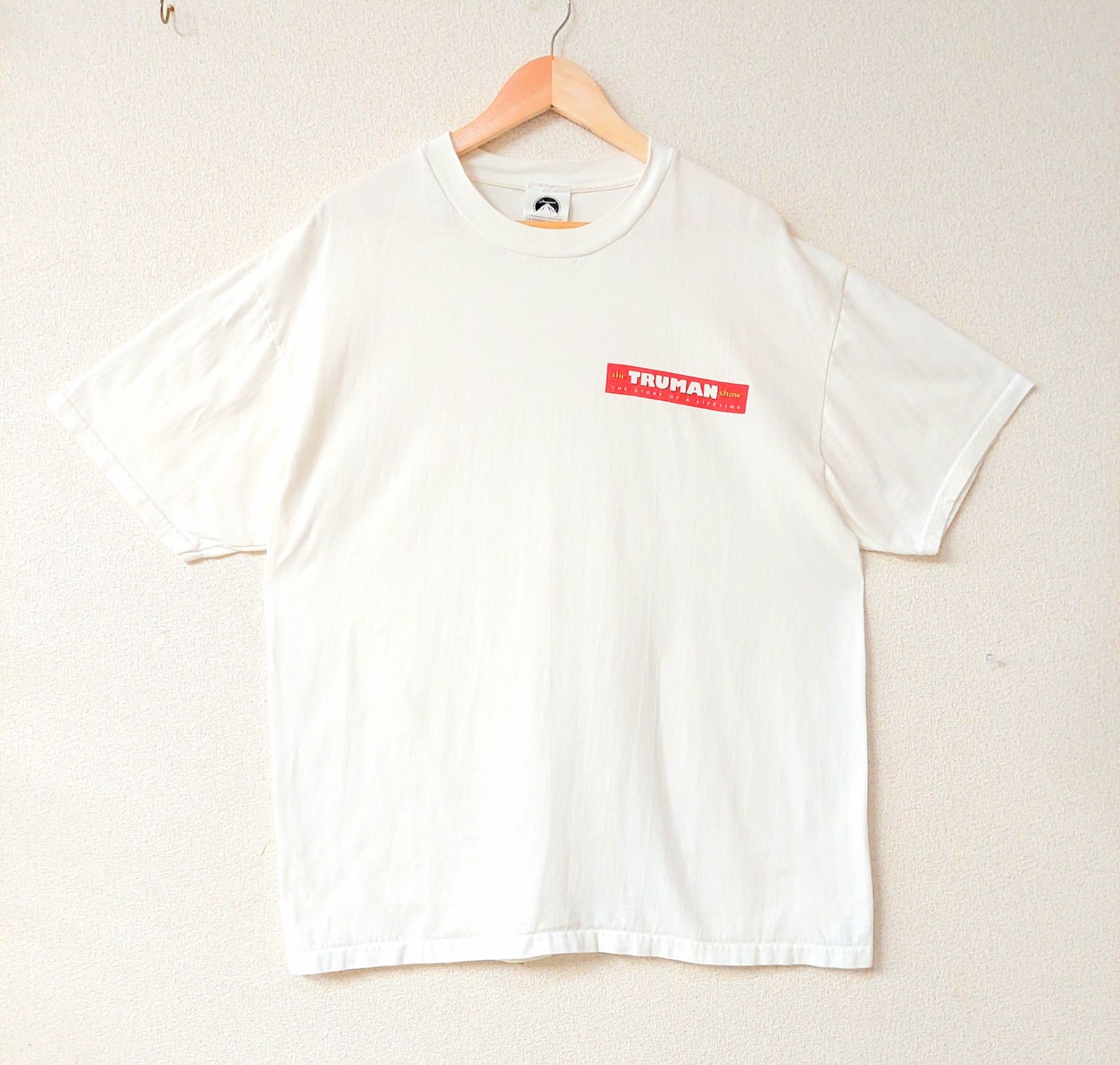 【レア】トゥルーマン・ショーTruman Show ムービーTシャツ XL レア】トゥルーマン・ショーTruman Show ムービーTシャツ XL