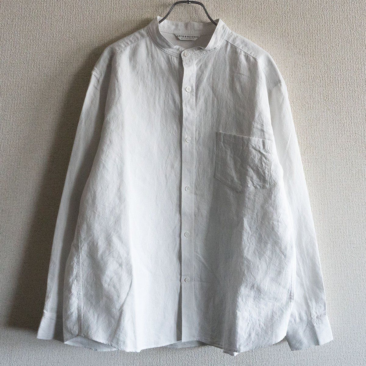 ARTS&SCIENCEアーツ&サイエンス リネンコットンシャツ 3 ARTS