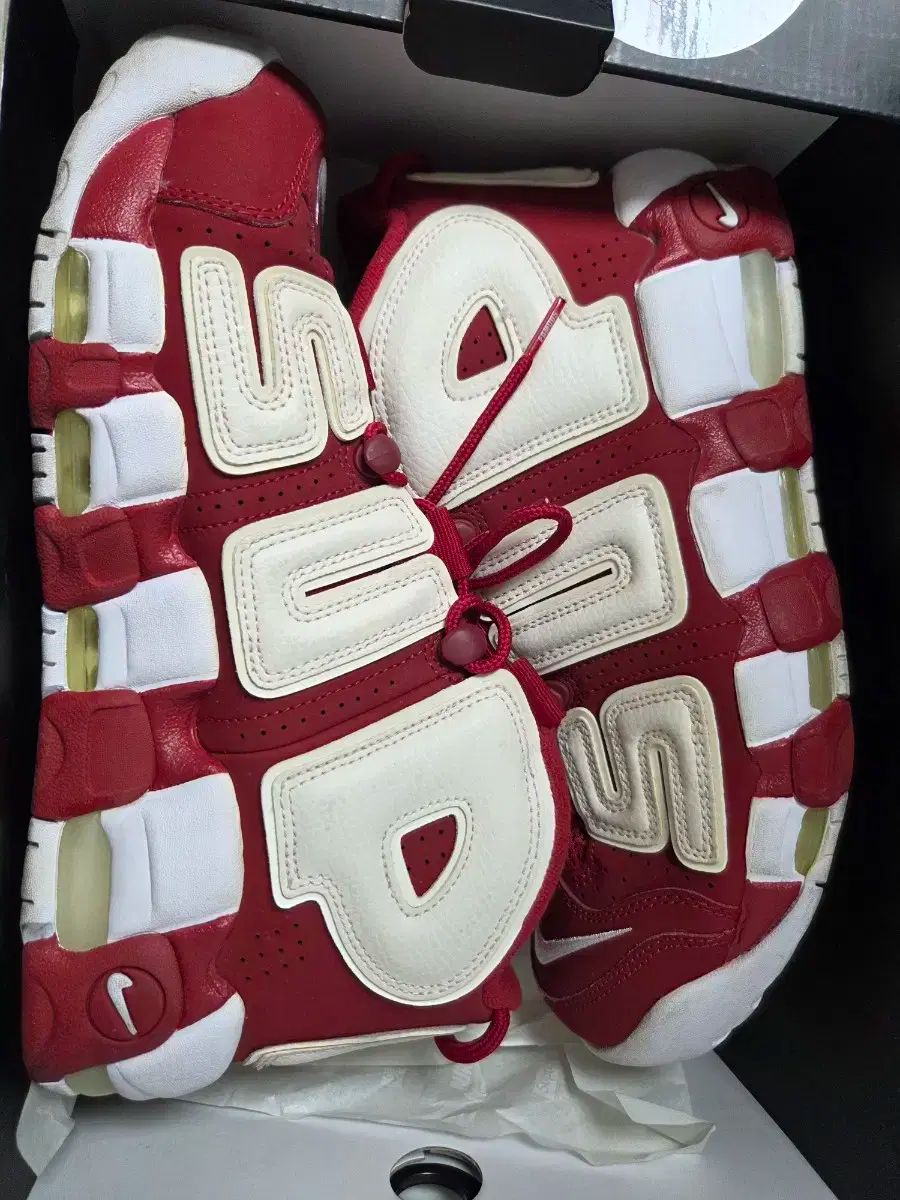 NIKE(ナイキ) エア モアー アップテンポ Supreme(シュプリーム) レッド