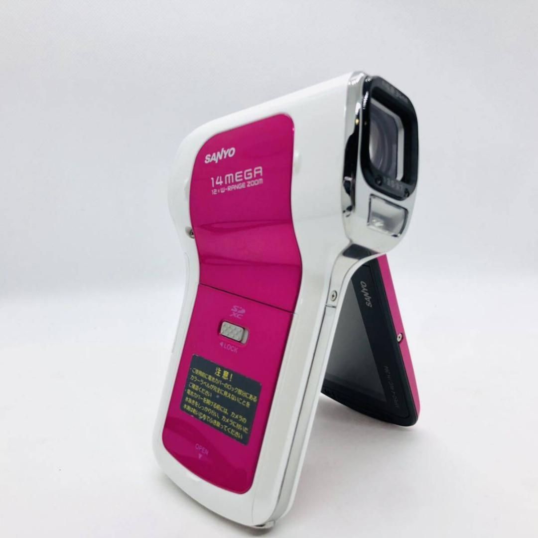 ☆極上品☆SANYO Xacti DMX-CA100 ピンク デジカメ ＃227