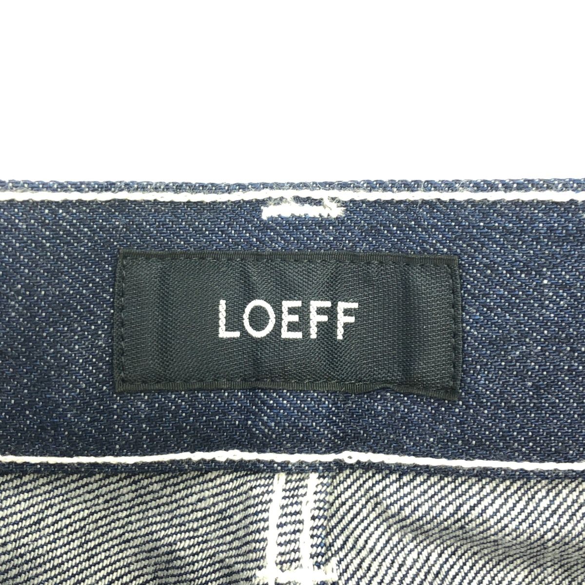 LOEFF ロエフ 21SS 13oz デニムスラックスパンツ 8814-699-0028-7910  