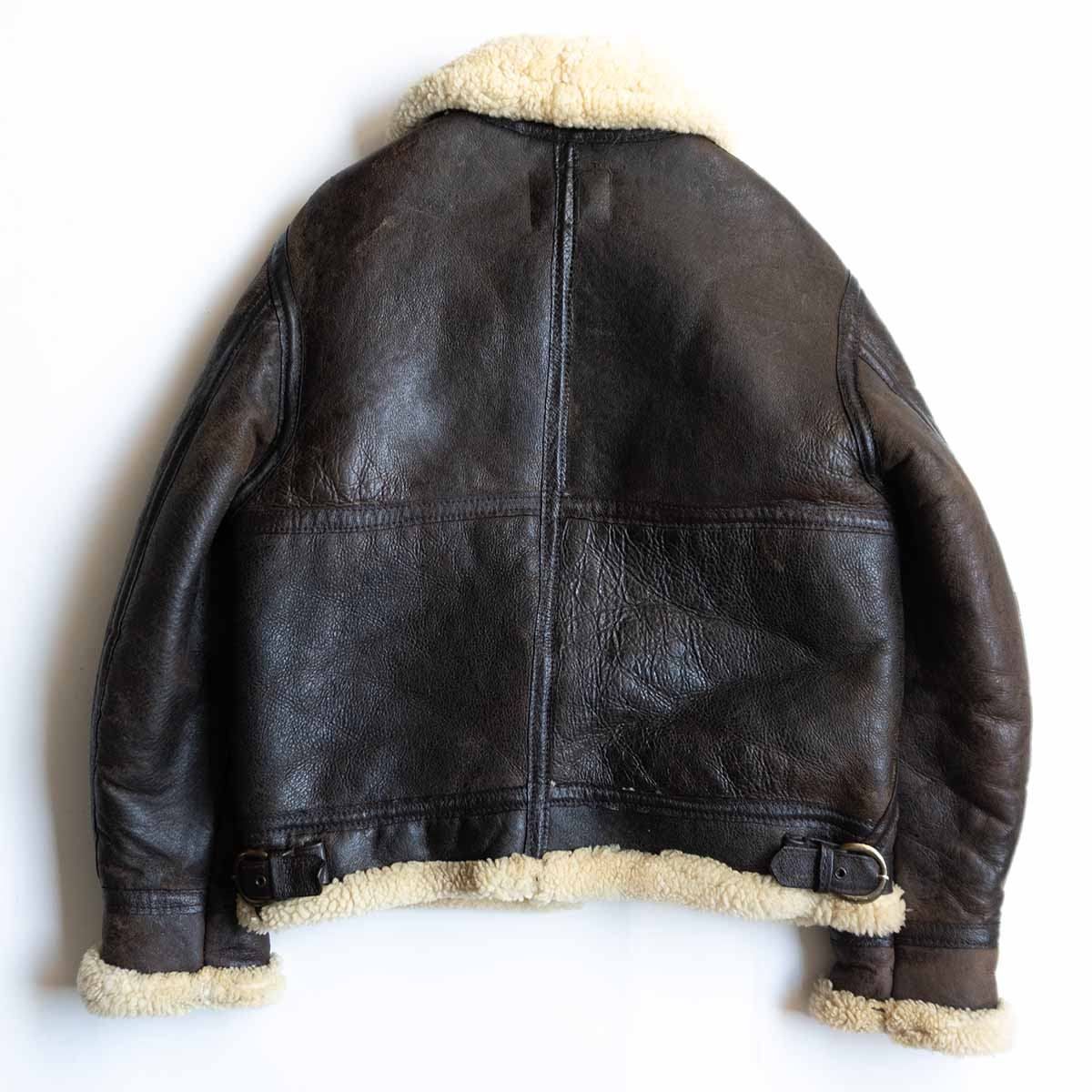 雰囲気抜群/ビッグサイズ】SCHOTT【B-3 ムートンボンバージャケット