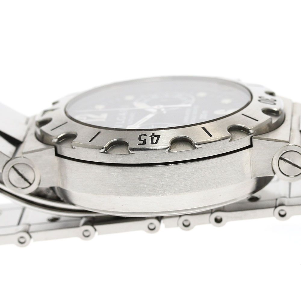 ブルガリ BVLGARI SCB38S ディアゴノ スクーバ クロノグラフ 自動巻き