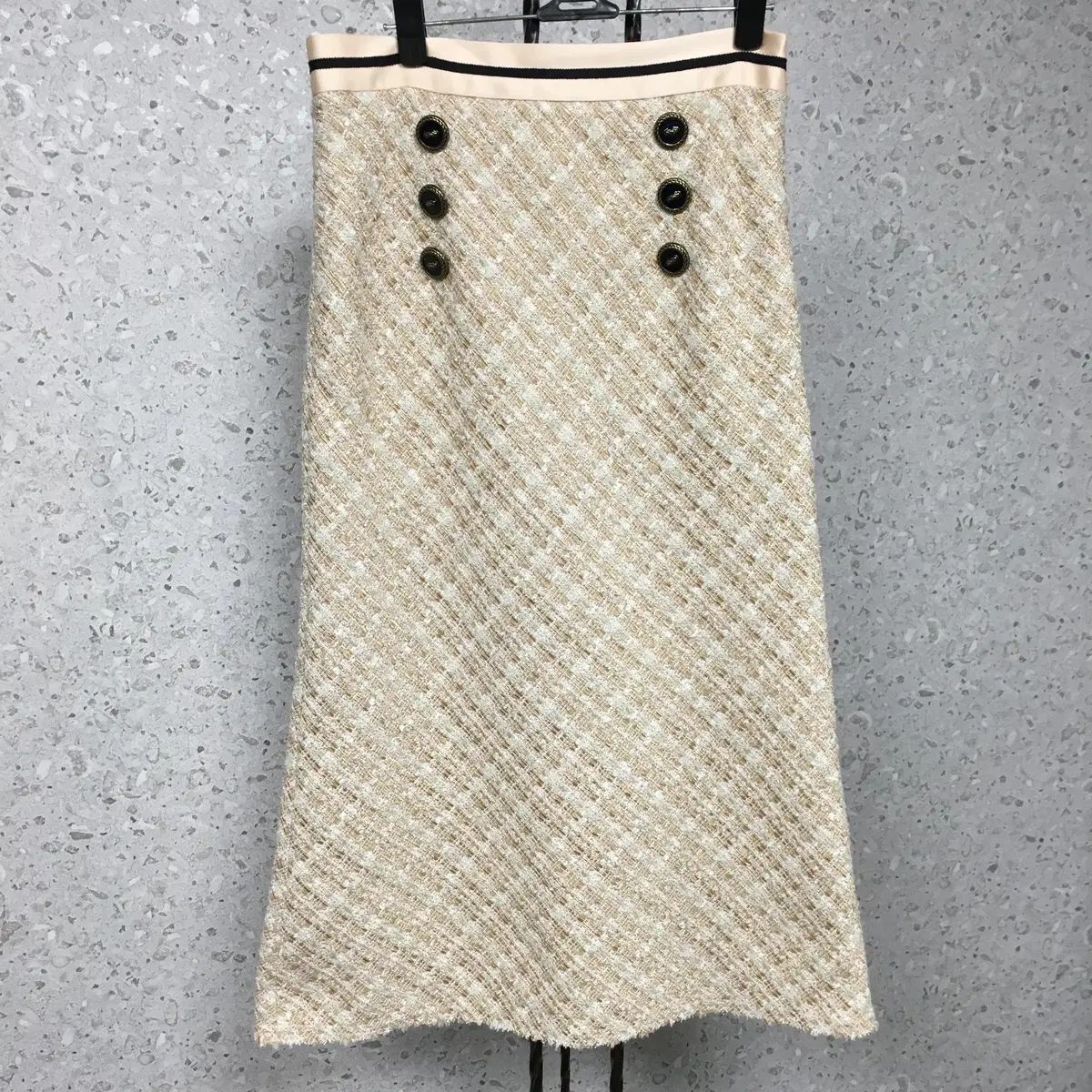 MAJE maje マージュ ツイード ロング スカート 2