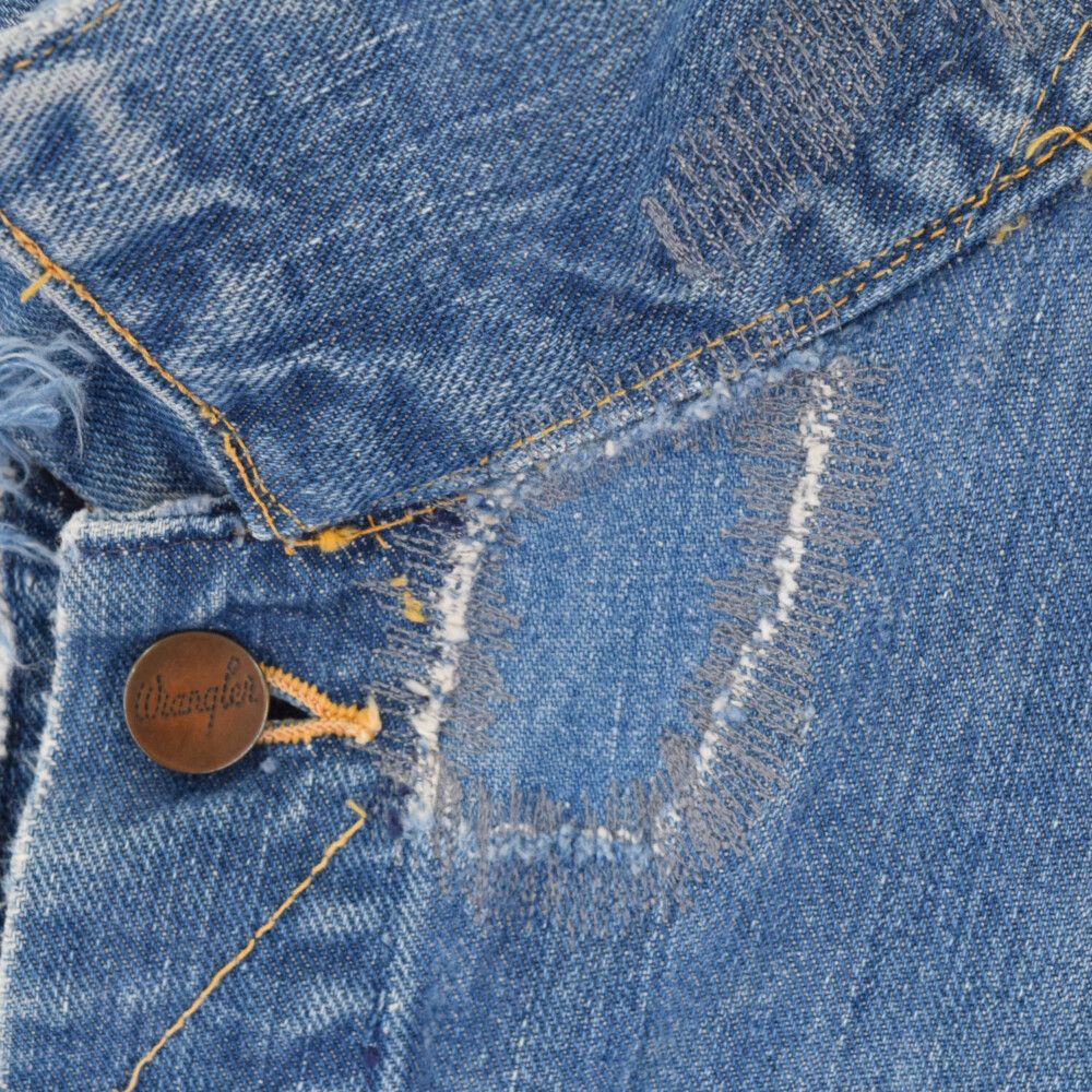 Wrangler ラングラー 64~66年 後期ブルーベルタグ ヴィンテージデニムジャケット インディゴ Wrangler (ラングラー) 64~66年 後期ブルーベルタグ ヴィンテージ