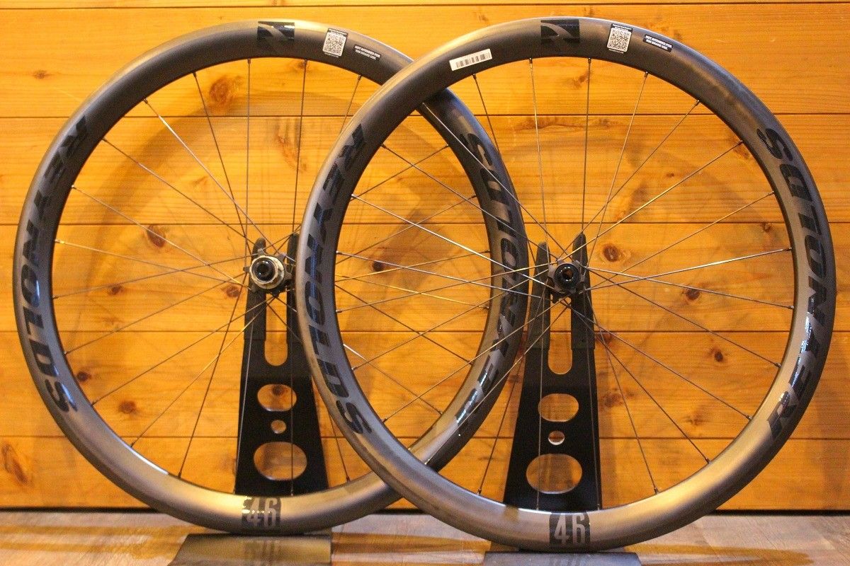 レイノルズ REYNOLDS AR46 DISC カーボン クリンチャー ホイールセット シマノ 11/12S ワイドリム 21C【名古屋店】