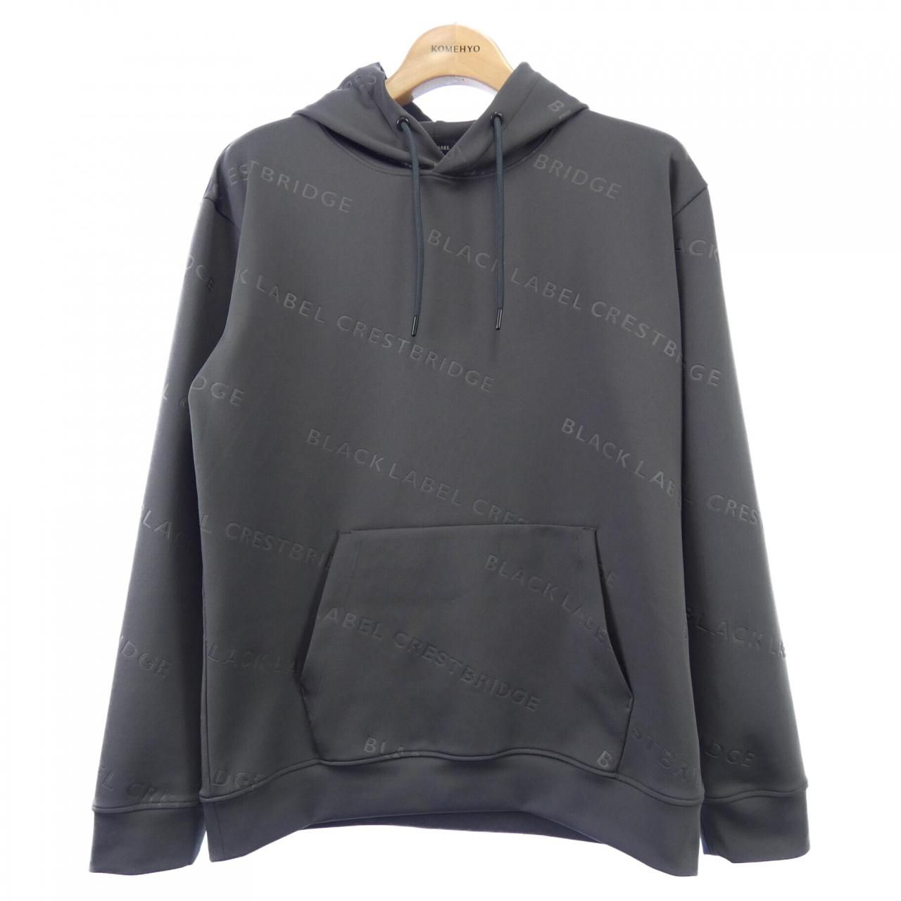 コ*ニ様 BLACK LABEL CRESTBRIDGE Mサイズ パーカー BLACK LABEL CRESTBRIDGE パーカー 「BLACK lab.」エンボスロゴ
