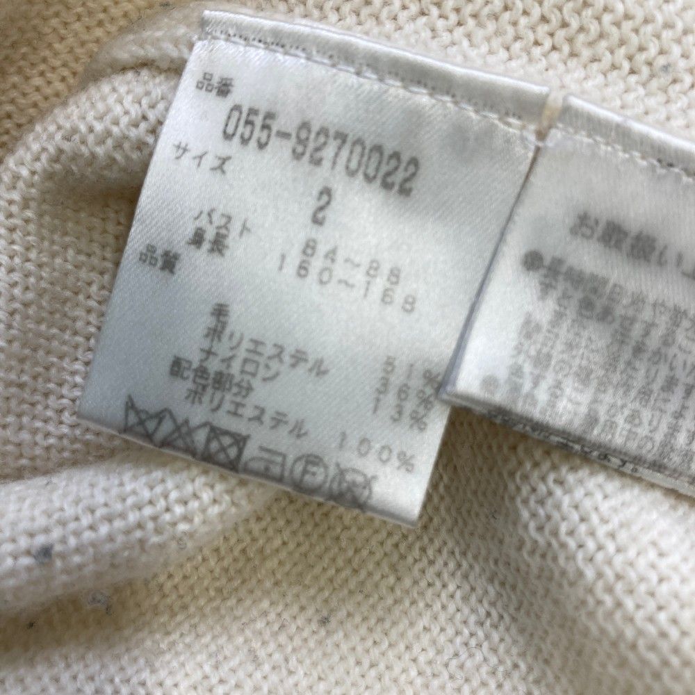 サイズ：2 PEARLY GATES パーリーゲイツ ニット セーター ニャロメ柄