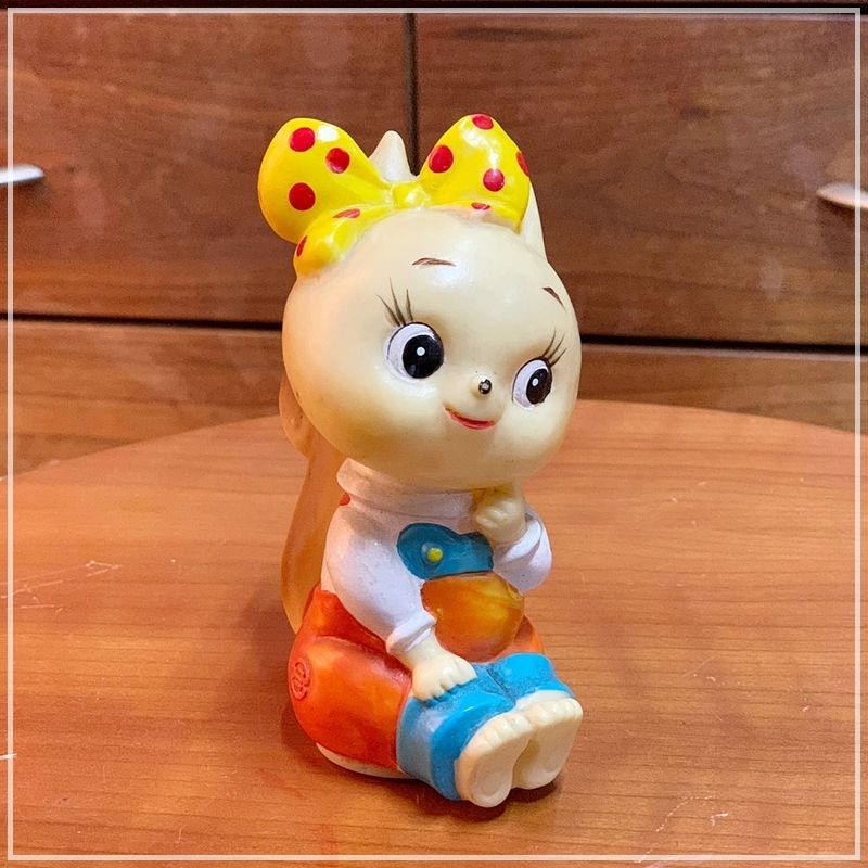 安田信託銀行　ぽっこちゃん　ソフビ貯金箱　３個 安田信託銀行 ぽっこちゃん ソフビ貯金箱 3個