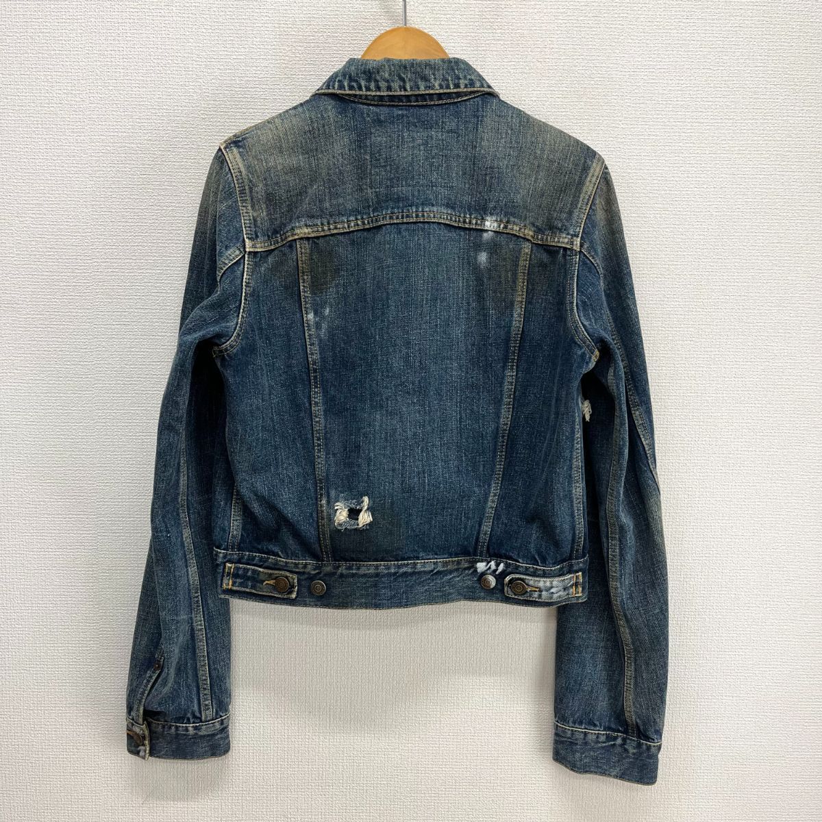ディースクエアード　DSQUARED2 (48) デニムジャケット　ダメージ加工 楽天市場】DSQUARED2 ディースクエアード 【国内正規△18AW