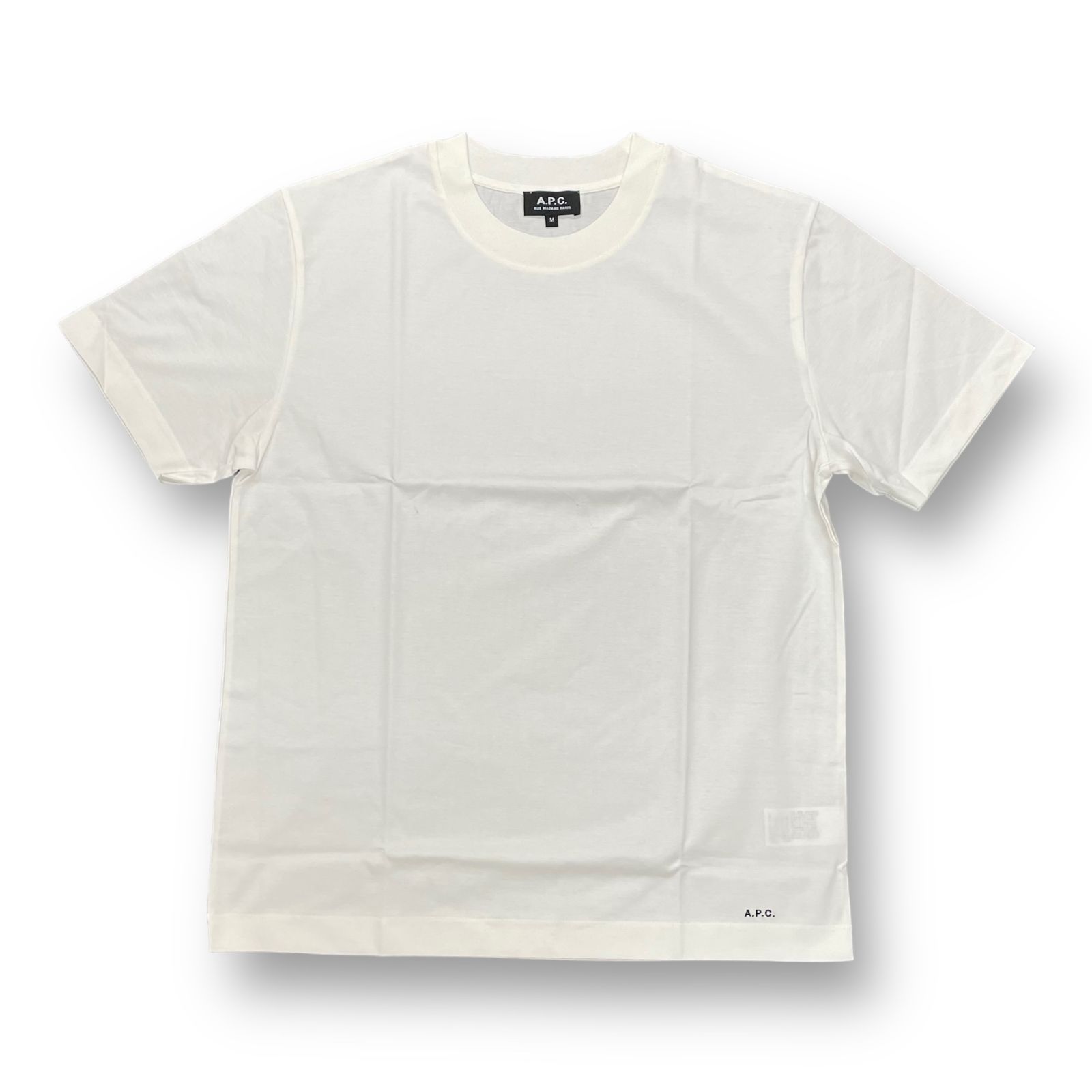 定価18700円 未使用 A.P.C. 2PACKAGE-T 2パック Tシャツ ホワイト 