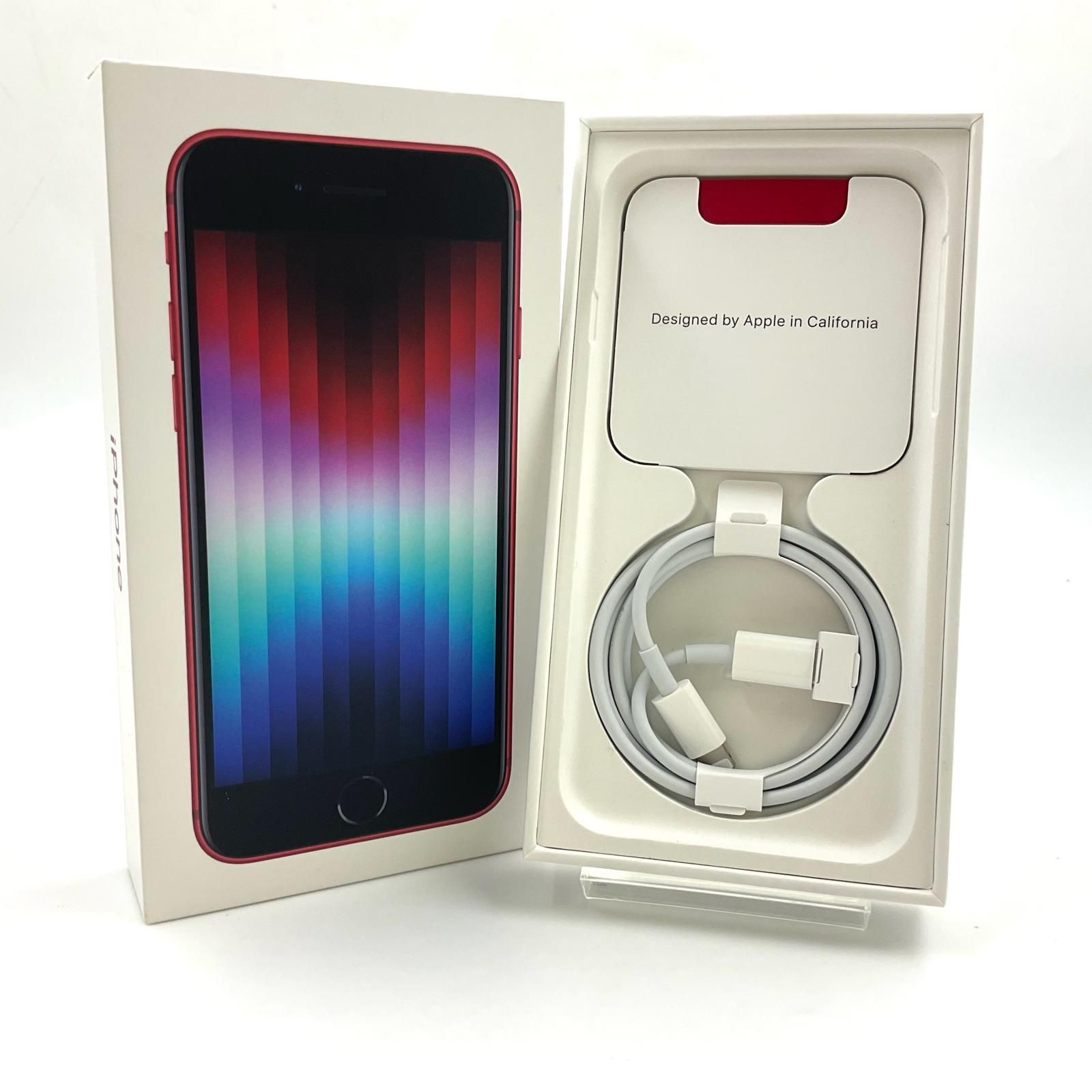 Apple iPhone SE（第3世代） 64GB (PRODUCT)RED au 白ロム 超美