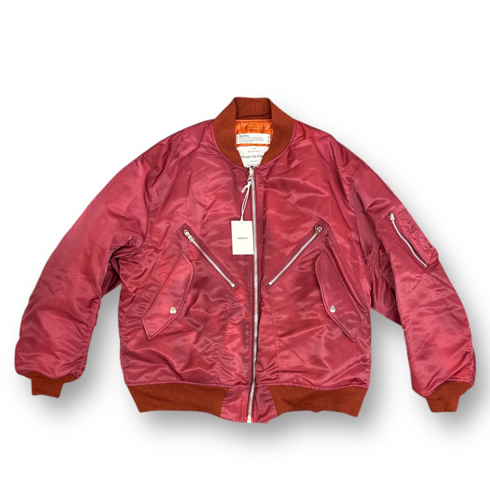 定価99000円 未使用品 DAIRIKU 23AW Terri Tiedye Flight Jacket