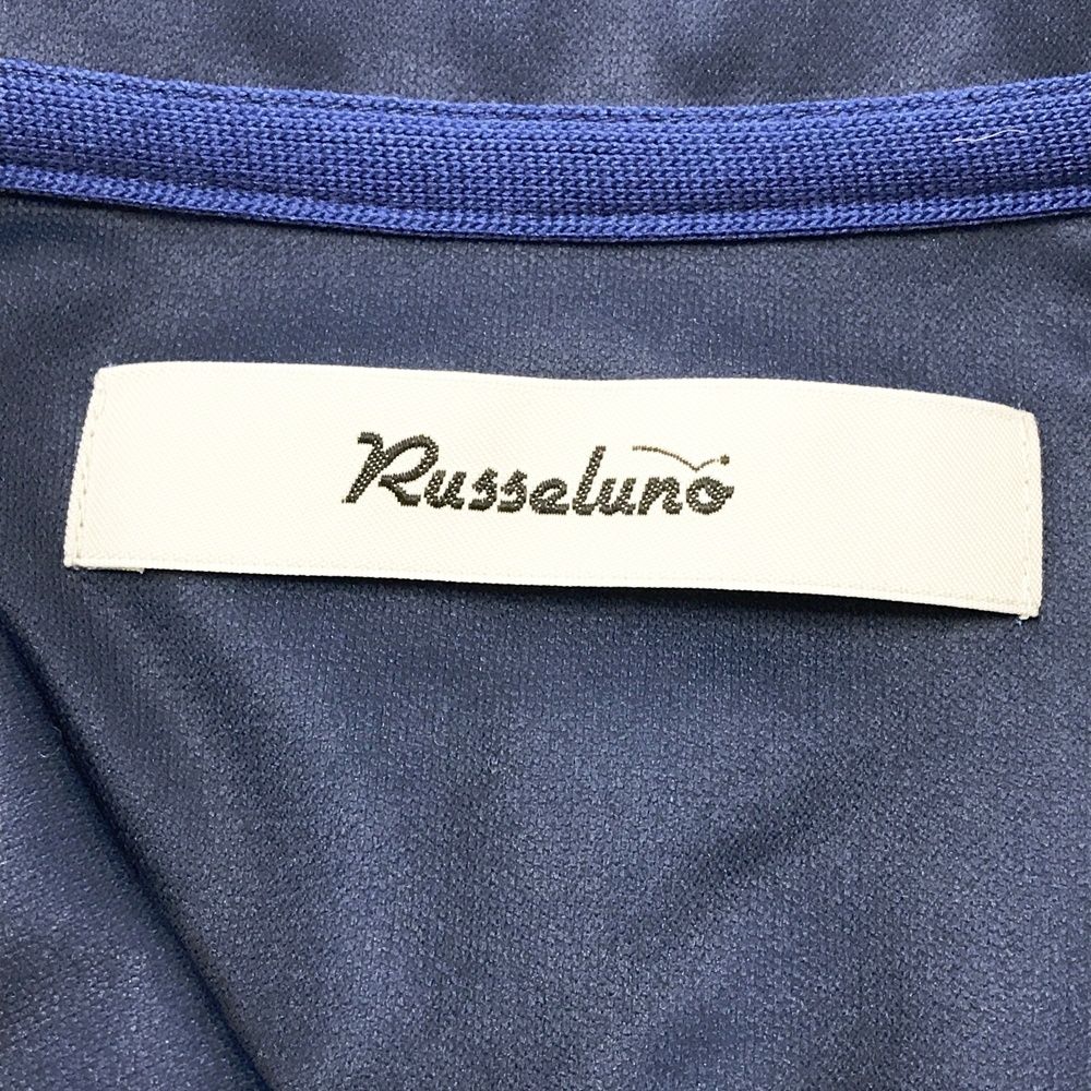サイズ 5 RUSSELUNO ラッセルノ RS-1920314 半袖ポロシャツ ビッグマスクルチャ ネイビー系 240101424779 ゴルフウェア メンズ ストスト WWW_MERCADOAVALIA_COM_BR