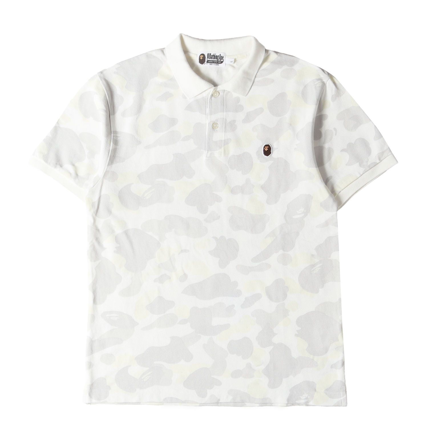 A BATHING APE ア ベイシング エイプ ポロシャツ サイズ:L / 蓄光 